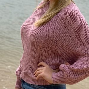 Pink American Eagle Sweater